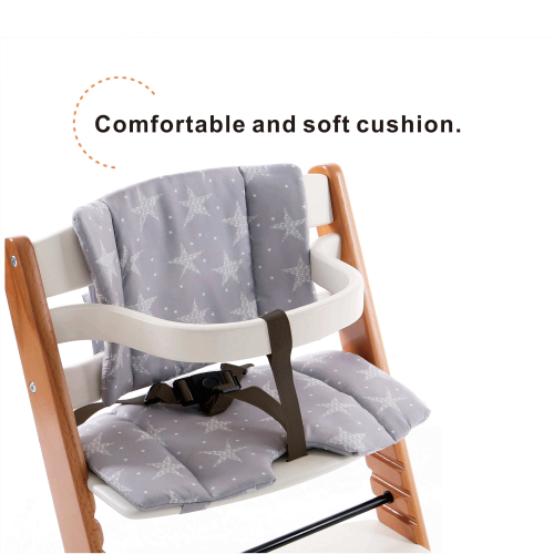 Wooden High Chair For Babies And Toddlers | Includes