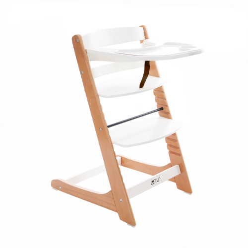 Wooden High Chair For Babies And Toddlers | Includes