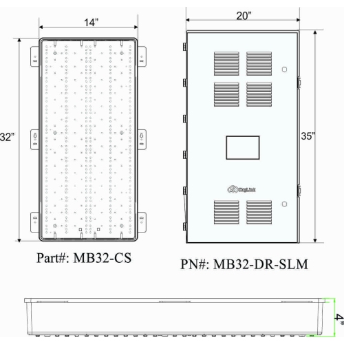 Multi-Media Wifi Transparent Panel Box