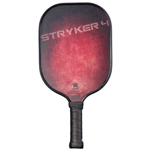 Raquette de pickleball Stryker 4 en composite d'Onix - Rouge