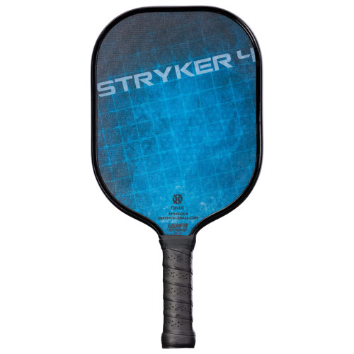 Raquette de pickleball Stryker 4 en composite d'Onix - Bleu