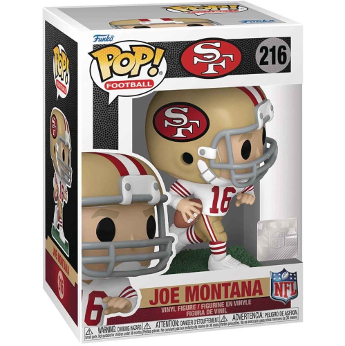 POP  Sports Nfl Football 3.75 Inch Action Figure - Joe Montana #216
