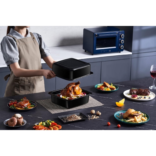 Bear Convection Toaster Oven 21QT / 20L Air Fry Oven, Stainless steel, 1200W