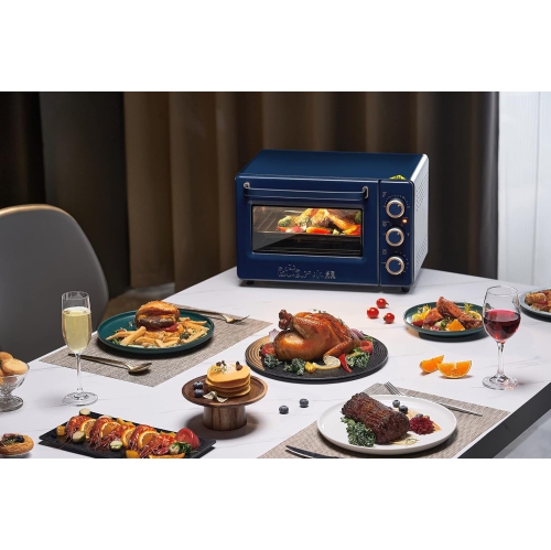 Bear Convection Toaster Oven 21QT / 20L Air Fry Oven, Stainless steel, 1200W