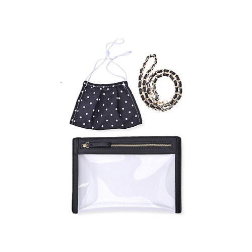 Urban Expressions Washable Re-Usable Double Layer Design Fashion Face Mask kit , Mask , Pouch and Lanyard Chain .