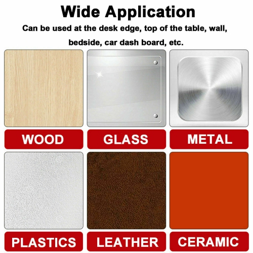 ISTAR 40 Pcs Self-Adhesive Cable Clips Organizer Drop Wire Holder Cord Management System