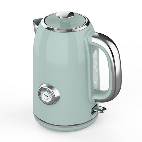 Bear 1.7L Electric Kettle, BPA Free, Stainless, Electric Kettle hot water and coffee. 1500W (MINT GREEN)