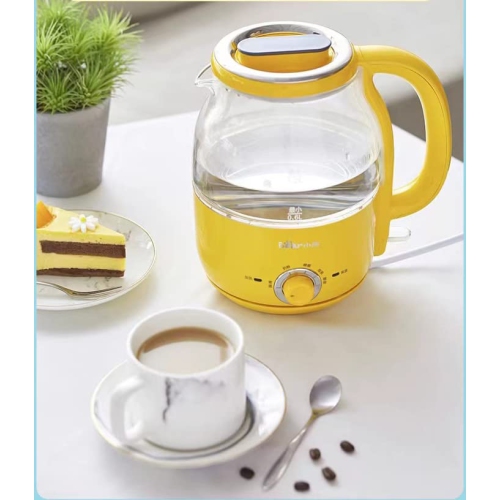 Bear 1.2L Electric Kettle, Electric BPA-Free Glass Kettle, Temperature Dial, Keep Warm Function, Cordless 360° Base, Auto Shut-Off Function – Quick