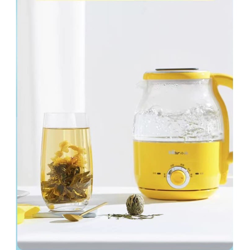 Bear 1.2L Electric Kettle, Electric BPA-Free Glass Kettle, Temperature Dial, Keep Warm Function, Cordless 360° Base, Auto Shut-Off Function – Quick