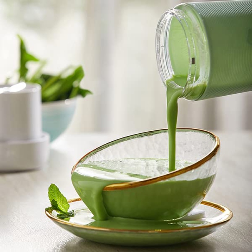 BEAER Portable Blender 300ml - Blender Mixer - With USB Magnetic contact charging - Portable Juicer with Anti-slip Rubber Sleeve- One-handed Drinking