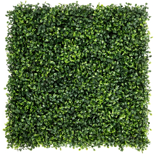 Topbuy 12-Piece 20" x 20" Artificial Topiary Hedge Privacy Fence Boxwood Wall Panel