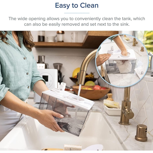 LEVOIT Humidifier for Bedroom, Warm and Cool Mist Humidifiers for Plants, Large Room, 6L Air Humidifier with Remote Control, Essential Oil Tray,