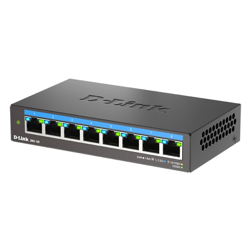 D-Link DMS-108 8-Port Multi-Gigabit Unmanaged Switch