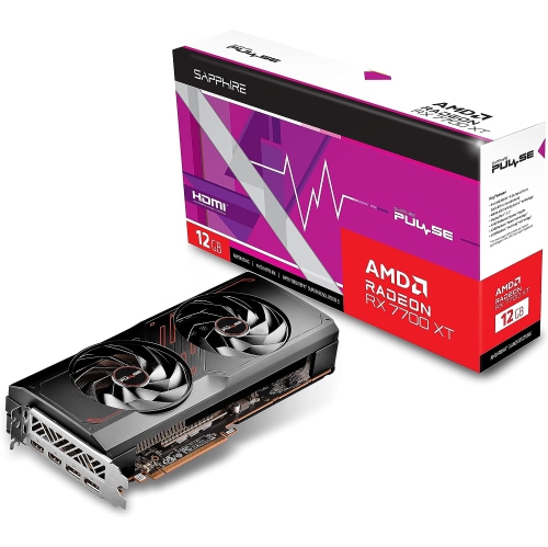 - Sapphire PULSE AMD Radeon RX 7700 XT 12GB Graphic Card