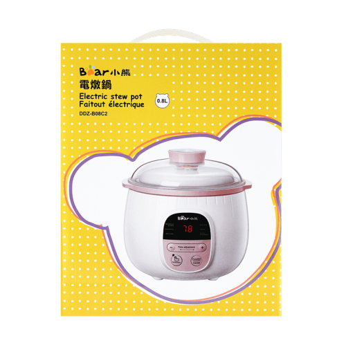 Bear Electric Slow Cooker Ceramic Water Bird's Nest Stew Bb Timer  Reservation