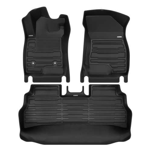 TUXMAT  - for Chevrolet Trax 2024-2026 Models - Custom Car Mats - Maximum Coverage, All Weather, Laser Measured - This Full Set Includes 1St And 2Nd