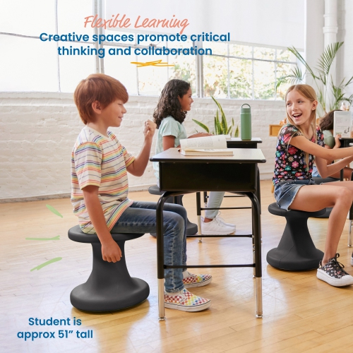 Twist Wobble Stool, 14in Seat Height, Active Seating
