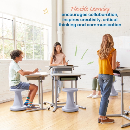 Twist Wobble Stool, 18in Seat Height, Active Seating