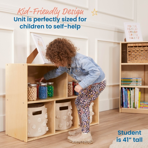 Streamline 5-Compartment Storage Cabinet, 24in High