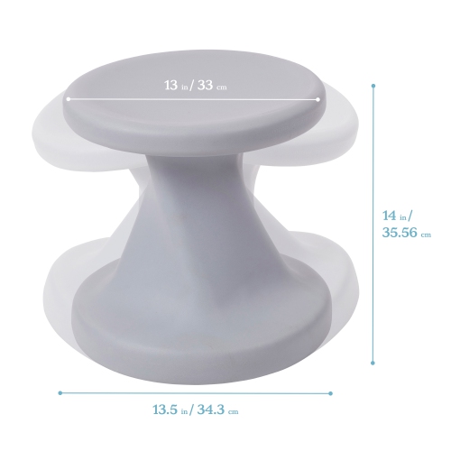 Twist Wobble Stool, 14in Seat Height, Active Seating