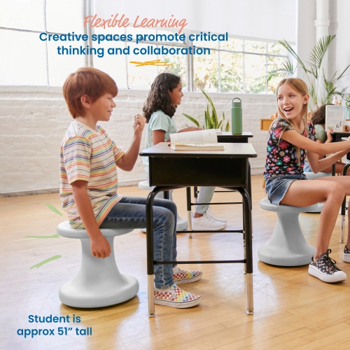 Twist Wobble Stool, 14in Seat Height, Active Seating
