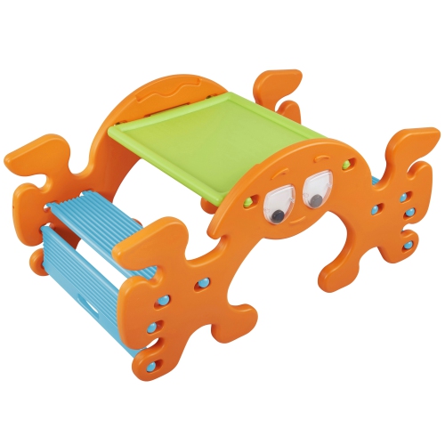 Phanty Pic-N-Rock, Indoor/Outdoor Multipurpose Picnic Table and Seesaw