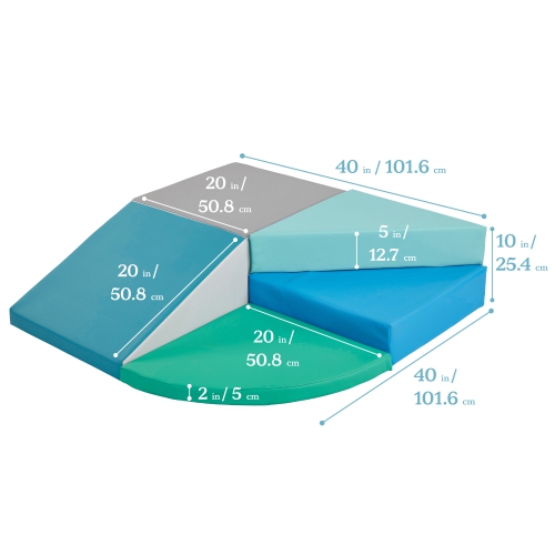 Tiny Twisting Corner Climber, Beginner Playset