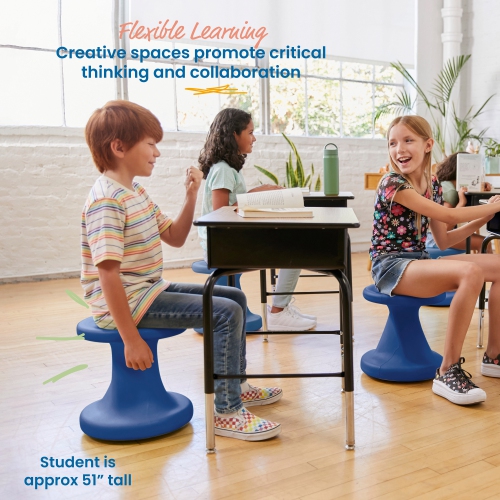 Twist Wobble Stool, 14in Seat Height, Active Seating