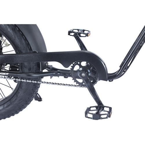 Image 6 of 8.. Gotyger EarthRider Fat Tire Electric Cargo Bike - Black