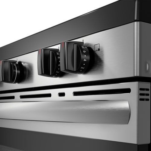 Cuisinière électrique autonome à 5 éléments de 5,3 pi³ et 30 po de Frigidaire - Inox