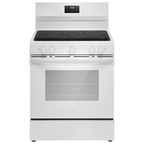 Frigidaire 30" 5.3 Cu. Ft. 5-Element Freestanding Electric Range - White