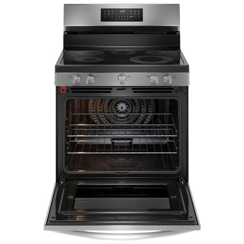 Frigidaire Gallery 30" 5.3 Cu. Ft. True Convection Freestanding Electric Range - Stainless Steel