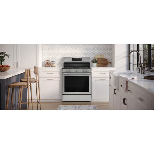 Frigidaire Gallery 30" 5.3 Cu. Ft. True Convection Freestanding Electric Range - Stainless Steel