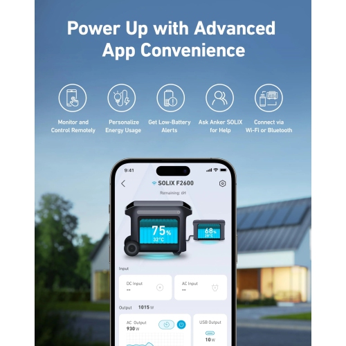 Anker — SOLIX F2600 with Expansion Battery