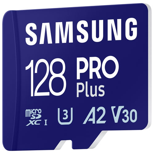 Refurbished Samsung PRO Plus+ Adapter 128GB 180MB/s microSDXC Memory Card (MB-MD128SA/CA)