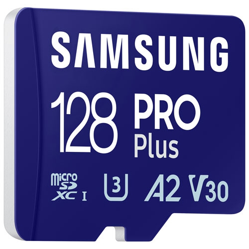Refurbished Samsung PRO Plus+ Adapter 128GB 180MB/s microSDXC Memory Card (MB-MD128SA/CA)