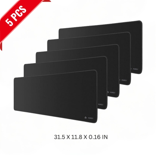 [5 Pack] GAMING MOUSE PAD LARGE NON-SLIP SPILL-RESISTANT
