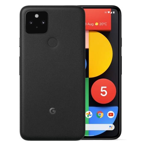GOOGLE Refurbished (Good) -  Pixel 5 128GB - Just Black - Unlocked