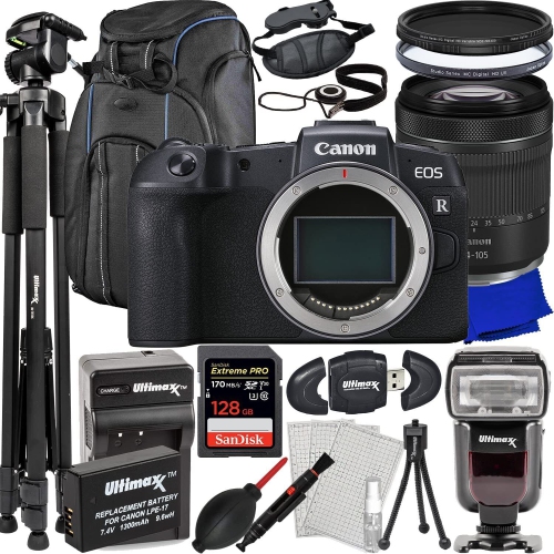 CANON  Eos Rp Mirrorless Digital Camera With 24-105MM Lens - 15PC Accessory Kit