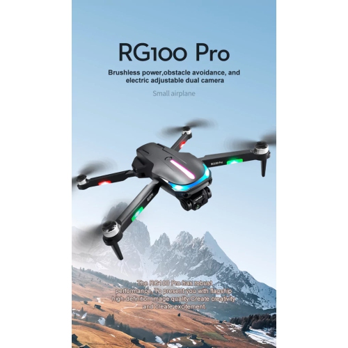 Skyflier RG100 Pro 4K Drone with 4K Camera Drones for adults Obstacle Avoidance WiFi FPV Gesture Control Mini Drones Toys Gifts for Beginners Auto