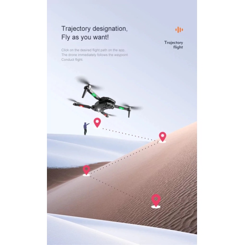 Skyflier RG100 Pro 4K Drone with 4K Camera Drones for adults Obstacle Avoidance WiFi FPV Gesture Control Mini Drones Toys Gifts for Beginners Auto