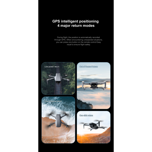 Drone i9 Max Mini with 4K Sony Camera 3-Axis Gimbal Drones for adults Gesture Control Mini Drones Gifts for Beginners Auto Return One Key Start Mode