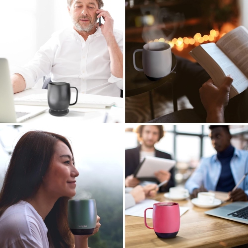 Tasse à café à température contrôlée et à chauffage automatique de Nextmug