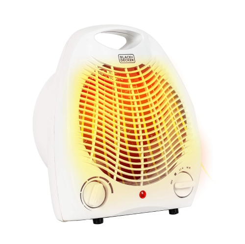 BLACKDECKER  Black+Decker Personal Desktop Heater, White Great little heater for the price