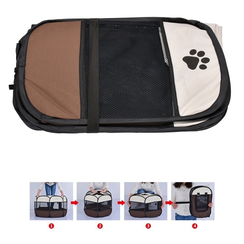 axGear Portable Dog Playpen Foldable Pet Playpen Camping Tent for Dogs Cats