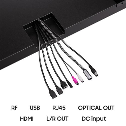 SYLVOX Bathroom TV, 32" Smart Mirror TV, Newest Google TV Support WiFi Bluetooth Google Assistant, 1080P HD TV, IP65 Waterproof TV for Bathroom