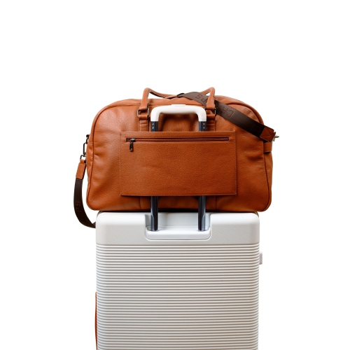 CHAMPS Onyx Collection Leather Duffle Bag