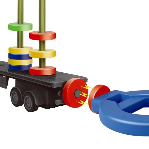 Educational Toys Magnetic Trailer Truck Stacking Set Color Matching Reaction Training Magnetic Game for Kids Best Buy Canada