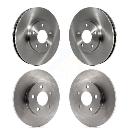Front Rear Disc Brake Rotors Kit For Cadillac DeVille Seville Buick Park Avenue K8-100975