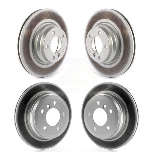 Kit de rotor de frein avant enduit arrière pour BMW X1 xDrive28i 2012 avec 300&nbsp;mm diamètre KG-101387